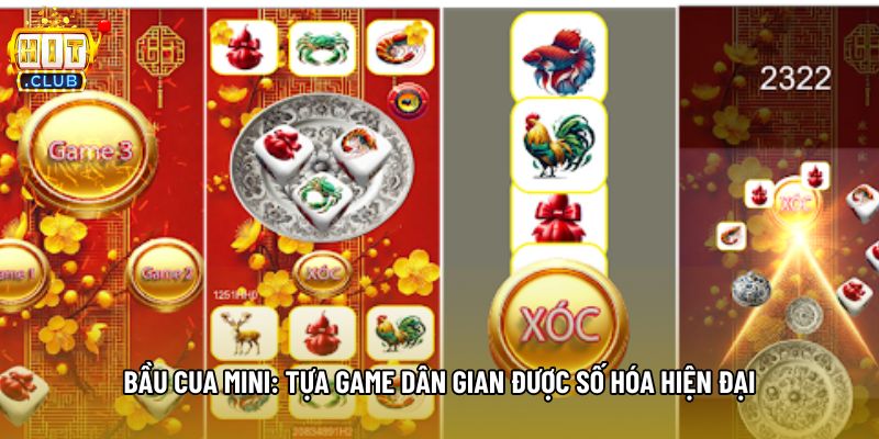 Bầu Cua Mini: Tựa Game Dân Gian Được Số Hóa Hiện Đại